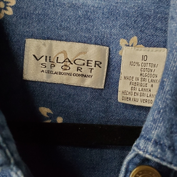 Denim button up - Picture 2 of 3